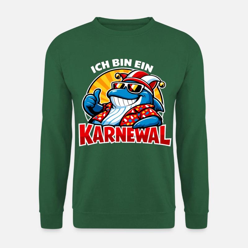 Karnewal Kölle Fasching Niedlich - Unisex Pullover - Grün