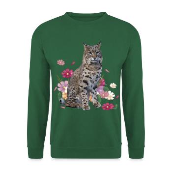 Lynx - Sweat-shirt Unisexe - vert foncé - Devant