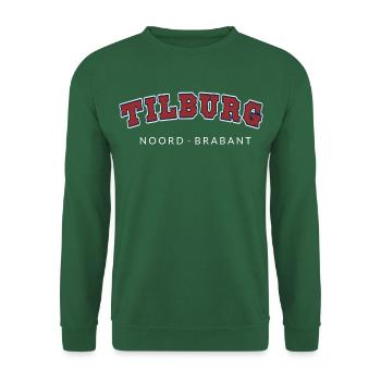 Tilburg Brabant-Septentrional - Sweat-shirt Unisexe - vert foncé - Devant