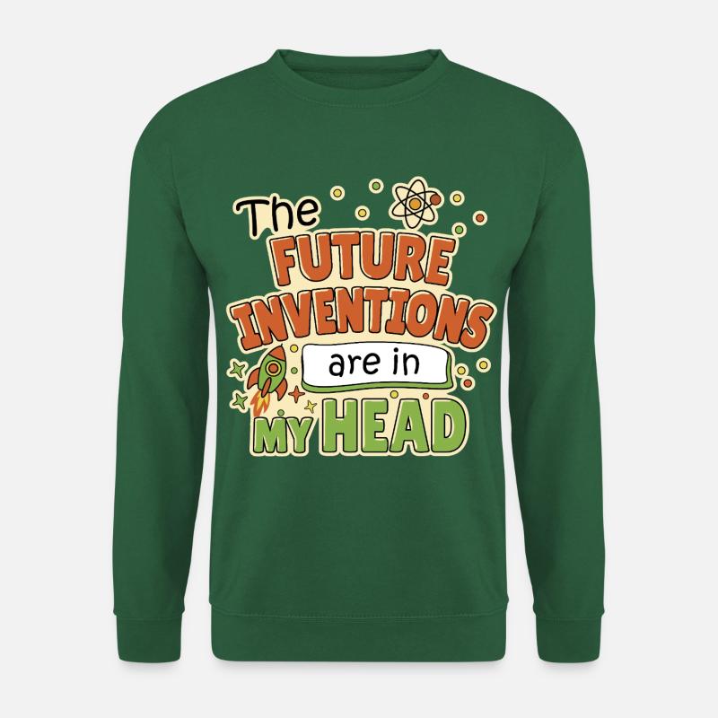 Zukünftige Erfindungen - Unisex Pullover - Grün