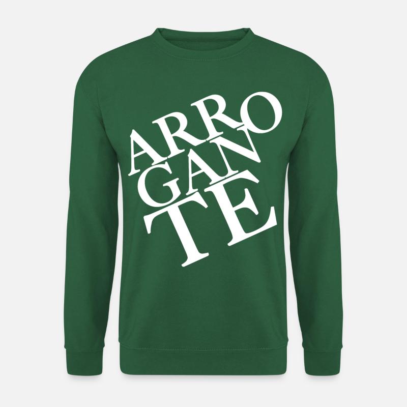 ARROGANT WHITE - Unisex Pullover - Grün
