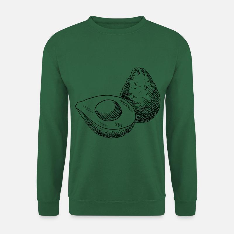 Avocado Motiv - Unisex Pullover - Grün