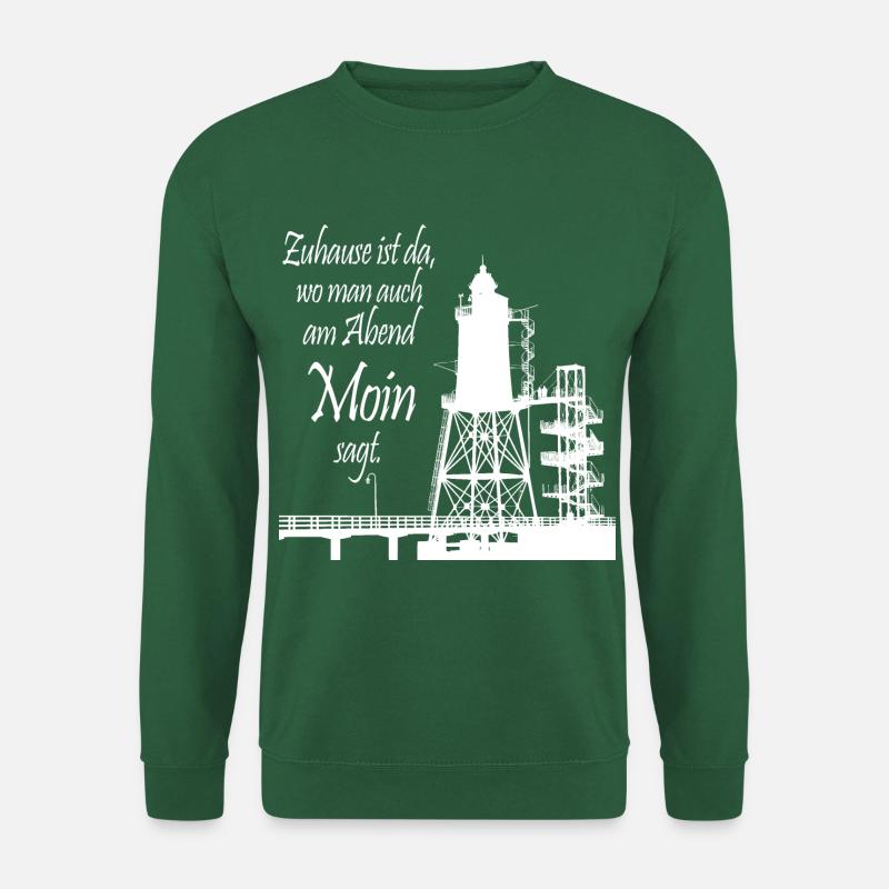 Zuhause - Unisex Pullover - Grün