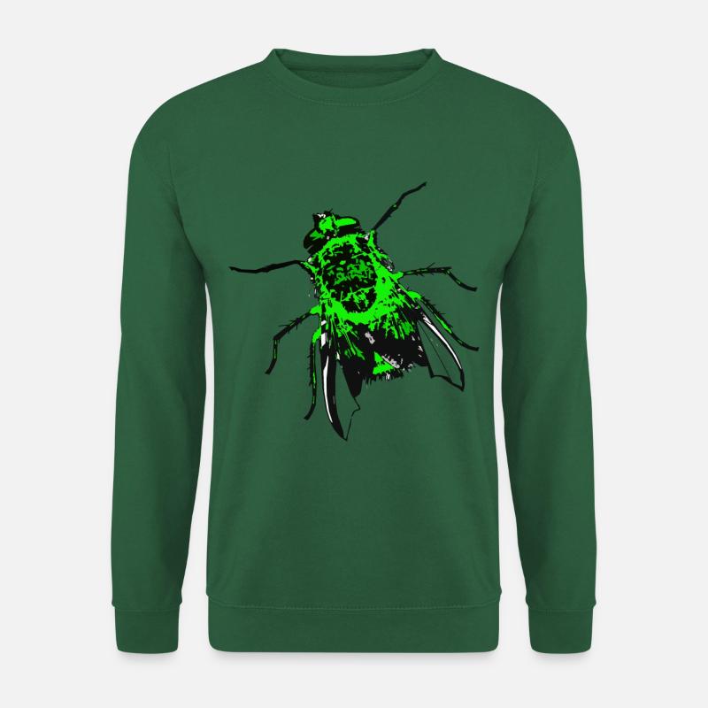 Grüne Fliege - Unisex Pullover - Grün
