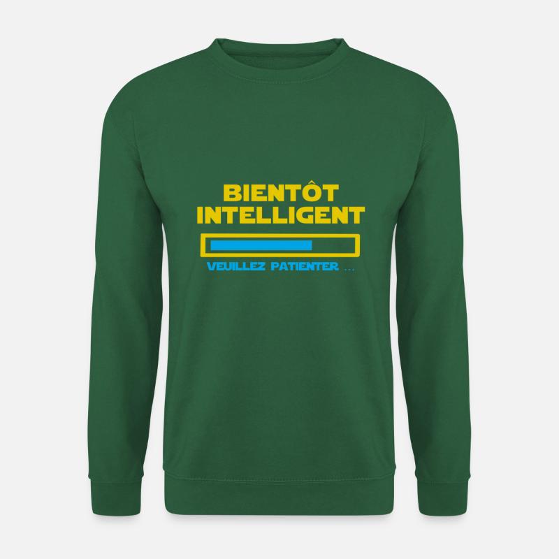 Soon smart, please wait... - Unisex Sweatshirt - green