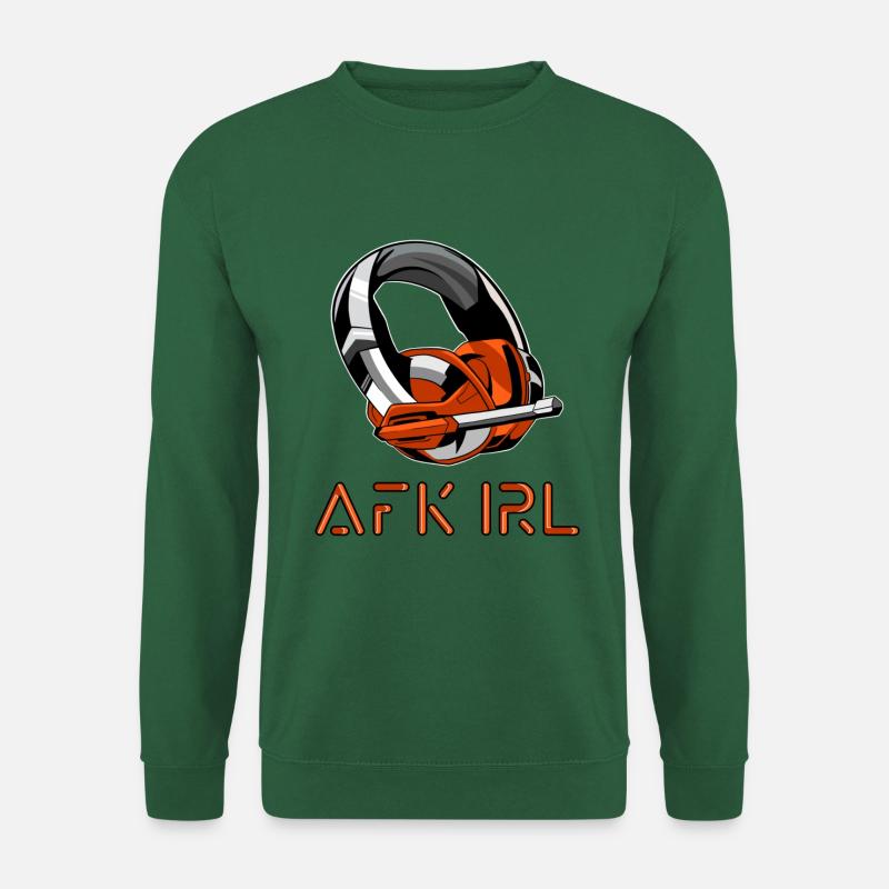 AFK IRL - Unisex Pullover - Grün