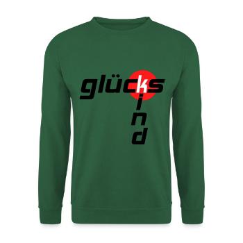 Glückskind - Unisex Pullover - Grün - Vorne