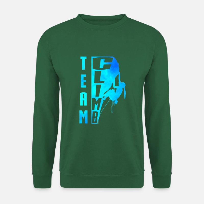 Mannschaftsbesteigung - Unisex Pullover - Grün