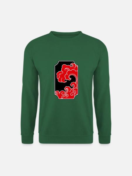 Manga-Kunst - Unisex Pullover - Grün