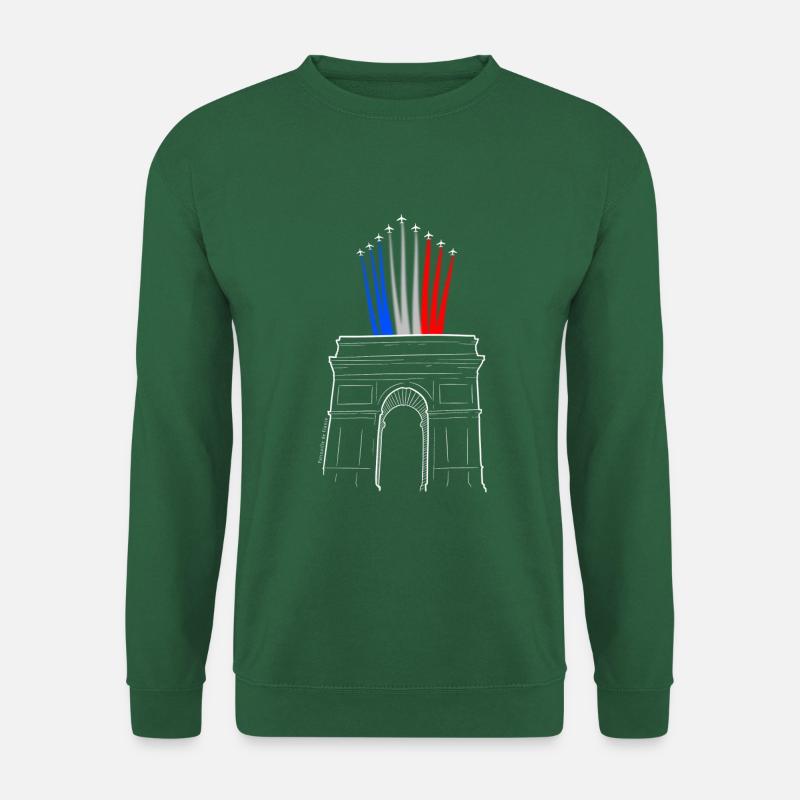 Patrouille de France PAF - Unisex Pullover - Grün