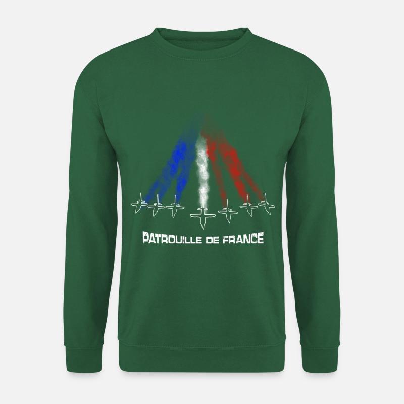Patrouille de France - Unisex Pullover - Grün