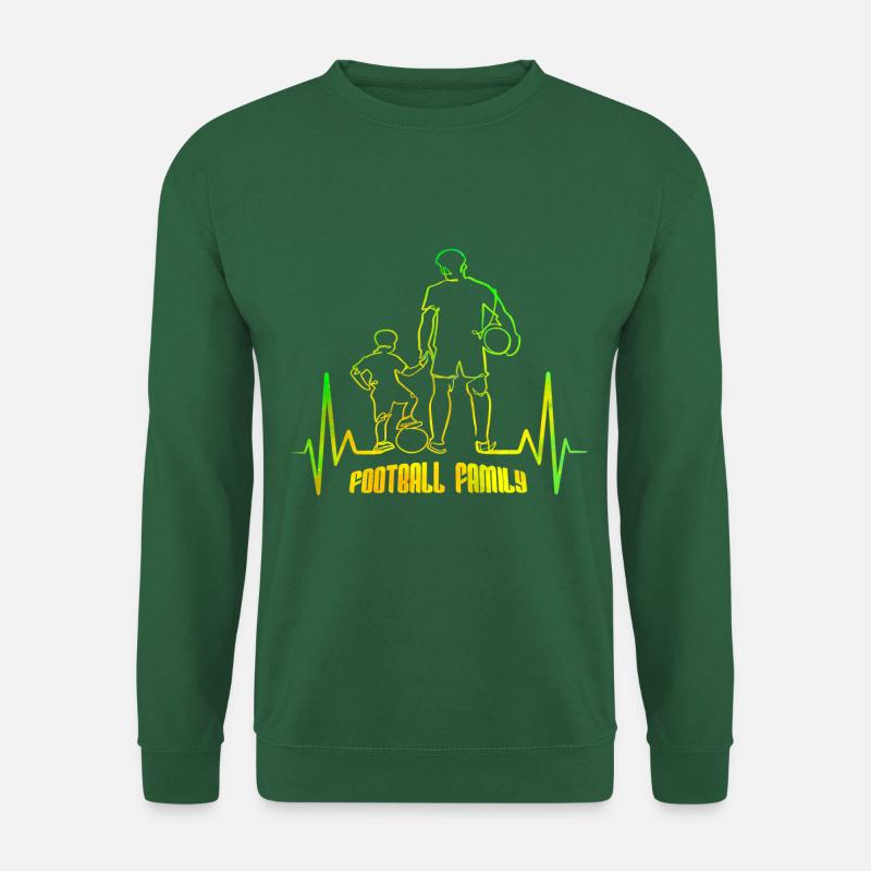 Fußball-Familie - Unisex Pullover - Grün