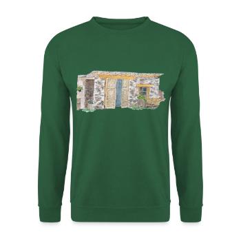 Parc national en plein air de l’Eifel Randonnée Heimat Landlieb - Sweat-shirt Unisexe - vert foncé - Devant