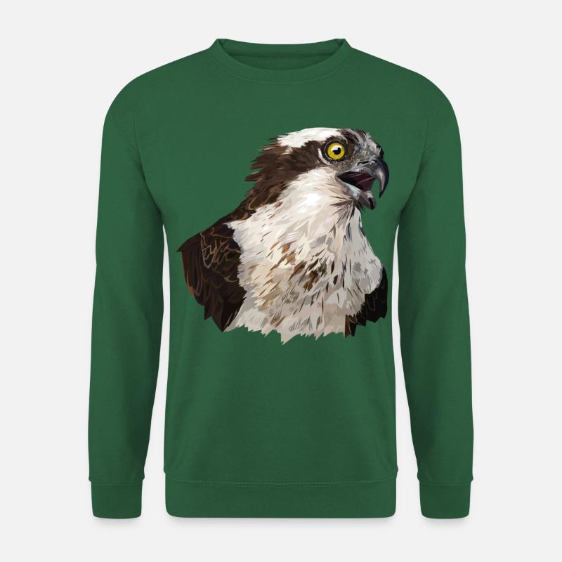 Fischadler - Unisex Pullover - Grün