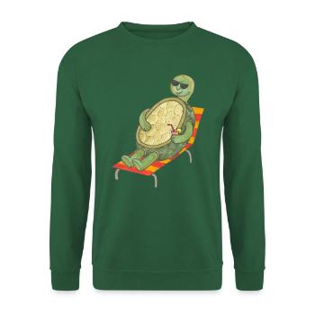 Crapaud froid - Sweat-shirt Unisexe - vert foncé - Devant