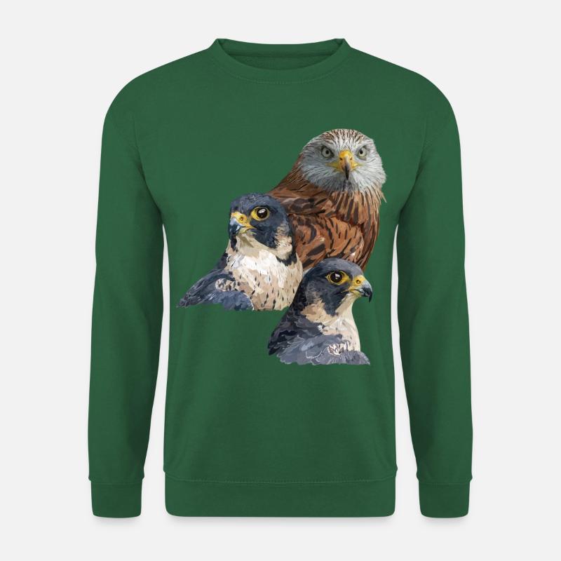 Greifvogel - Unisex Pullover - Grün