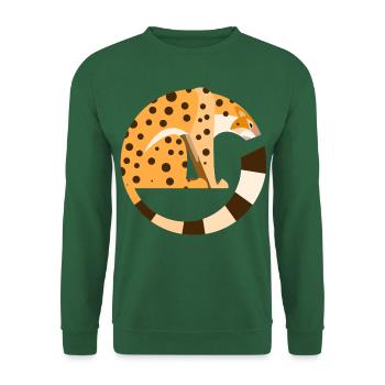 Leopard - Unisex Sweatshirt - green - Front