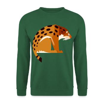 smilodon1 - Sweat-shirt Unisexe - vert foncé - Devant