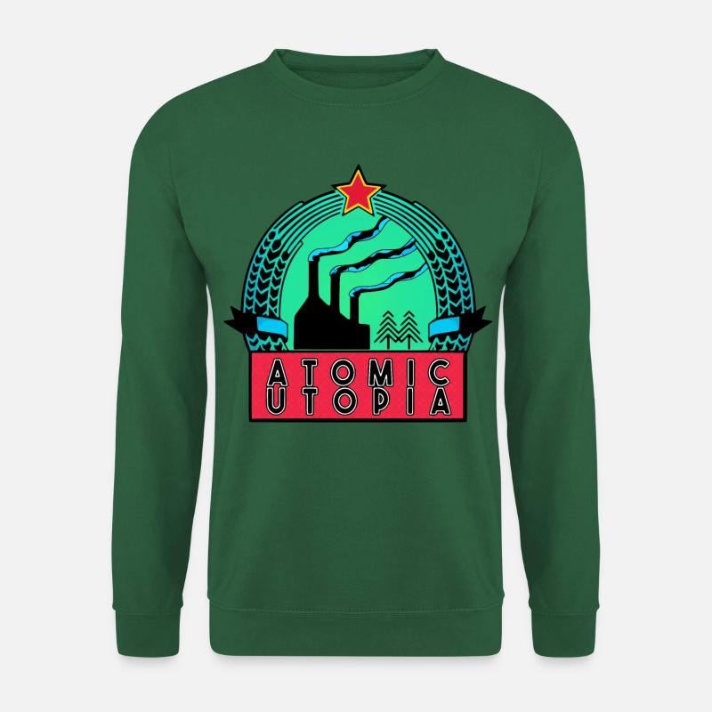 Atomic Utopia - Colour Emblem - Unisex Sweatshirt - green