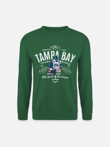 Tampa Bay Teams liefern Football - Unisex Pullover - Grün