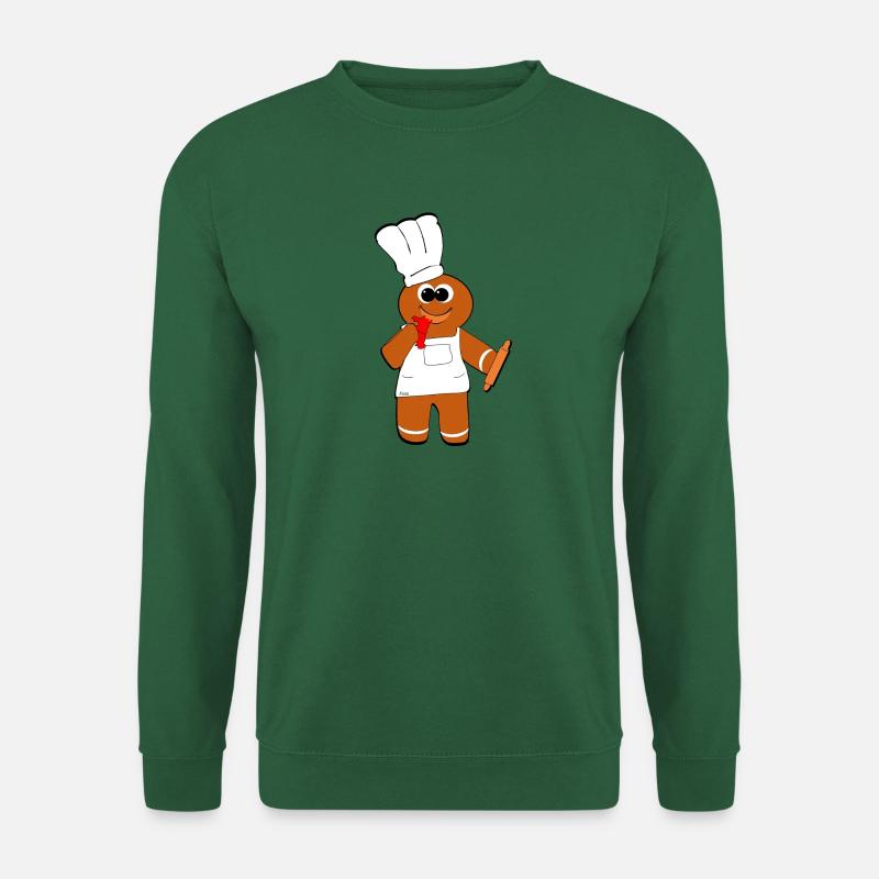 Mannele Mannala Baker Alsace #tshirtalsace - Unisex Sweatshirt - green
