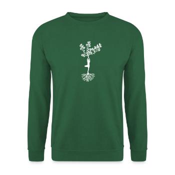 Yoga - Unisex Sweatshirt - green - Front