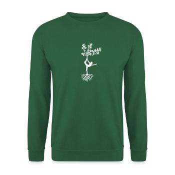 Yoga - Unisex Sweatshirt - green - Front