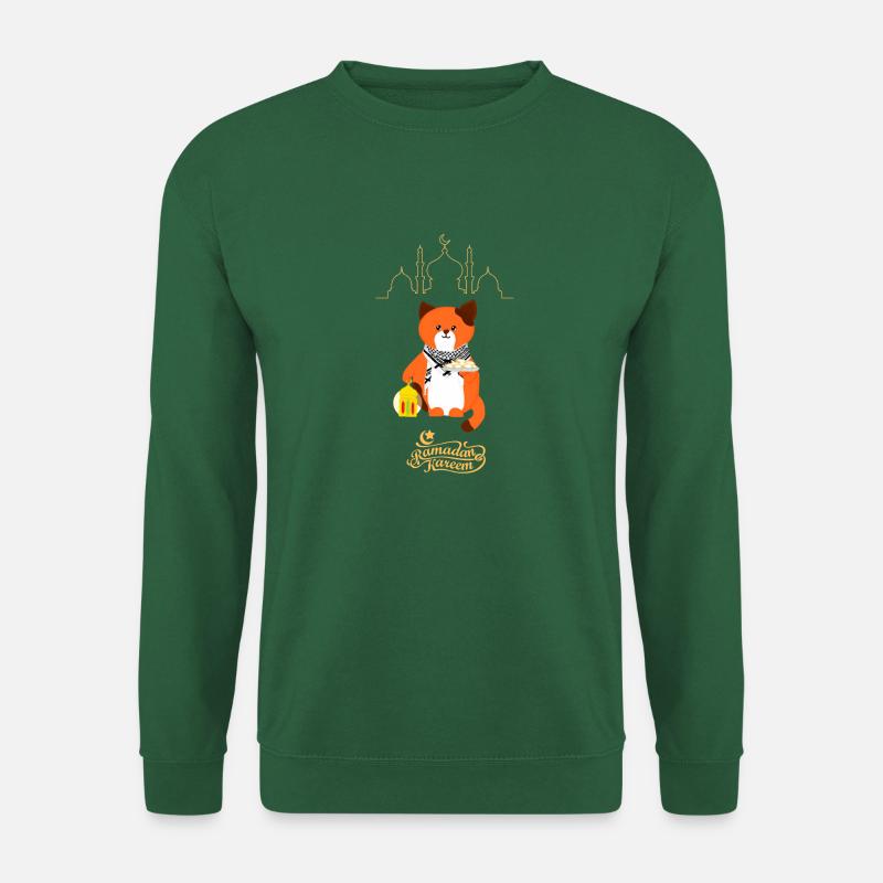 Ramadan Kareem Silhouette - Unisex Pullover - Grün
