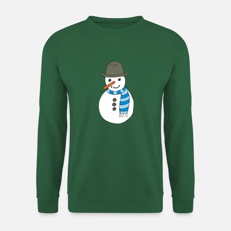 schneemann - Unisex Pullover - Grün
