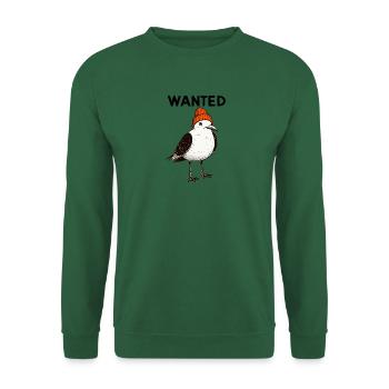 Affiche recherchée North Sea Bandit Seagull w. Cap Wanted - Sweat-shirt Unisexe - vert foncé - Devant