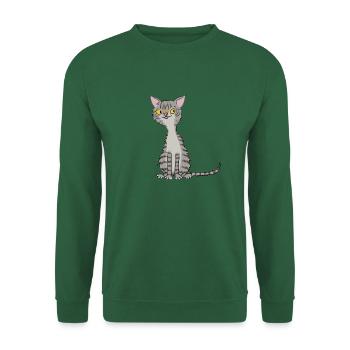 LUZIE - Unisex Pullover - Grün - Vorne