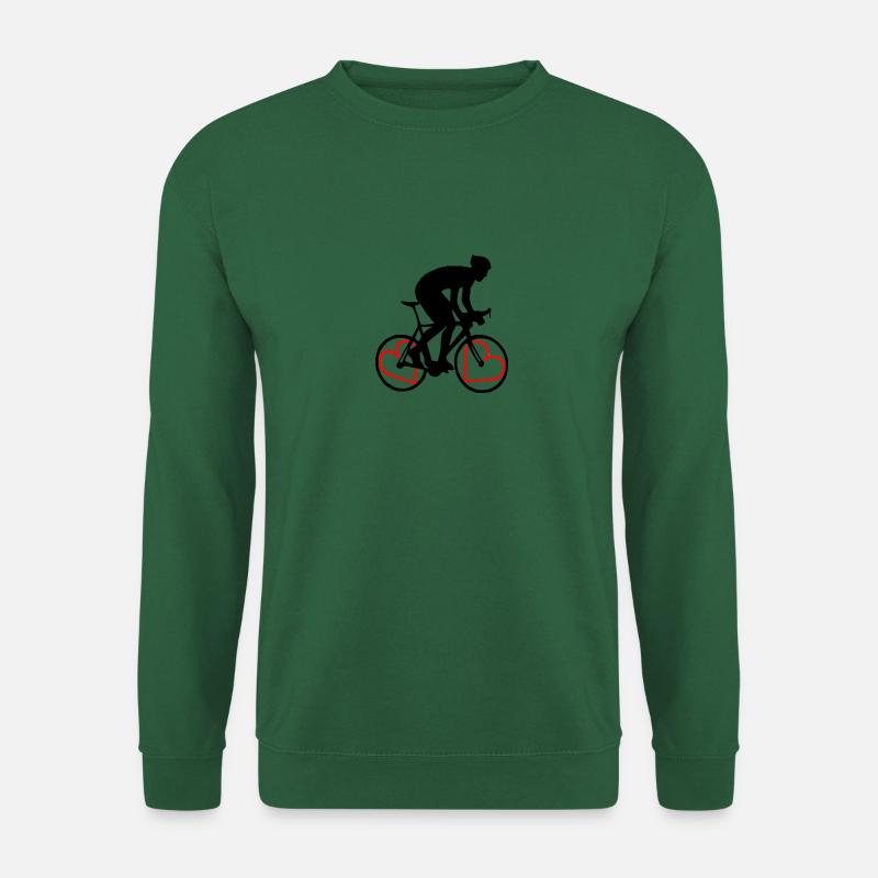 Bikelove - Unisex Pullover - Grün