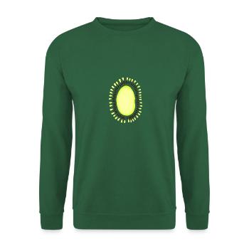 Karneval Fasching Kiwi Früchte Kostümersatz - Unisex Pullover - Grün - Vorne