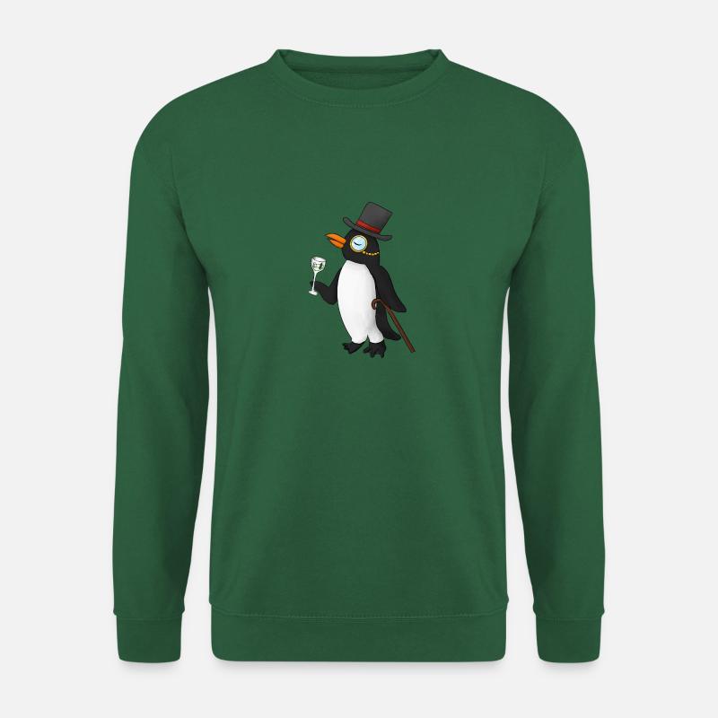 Pinguin - Unisex Pullover - Grün