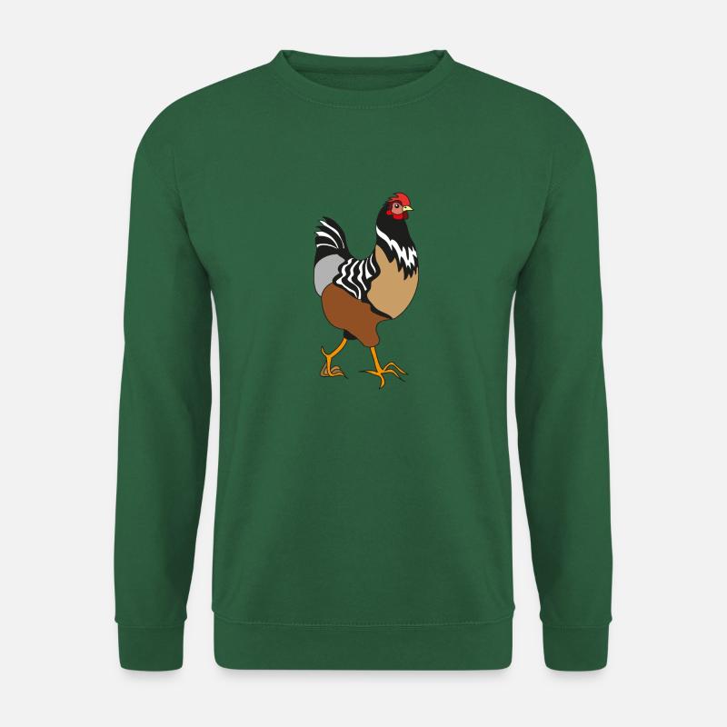 Huhn - Unisex Pullover - Grün