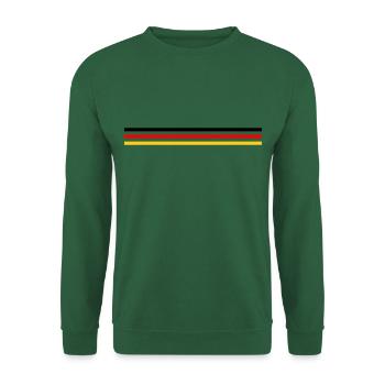 Trait Germany version 1 grand - Unisex Pullover - Grün - Vorne