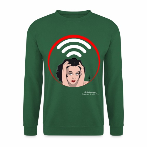 Hedy Lamarr inventrice du Wi-Fi - Sweat-shirt Unisexe
