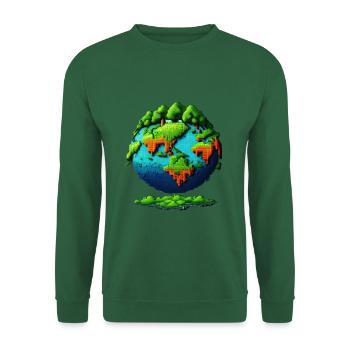 DreamEarth - Unisex Sweatshirt - green - Front