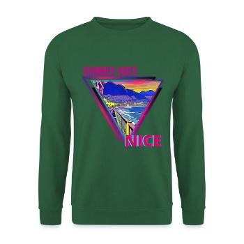 Summer Vibes Nice - Unisex Sweatshirt - green - Front