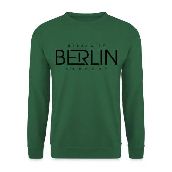 Urban City Berlin - Unisex Pullover - Grün - Vorne