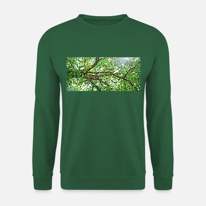Die anmutigen Äste eines Baumes - Unisex Pullover - Grün