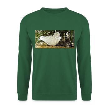 The dove bringing peace - Unisex Sweatshirt - green - Front