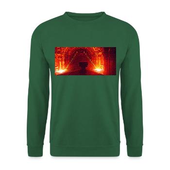 Le bateau de tous les dangers - Sweat-shirt Unisexe - vert foncé - Devant