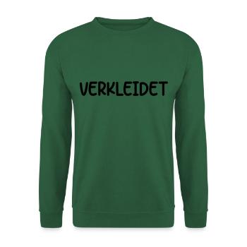 Verkleidet Kostüm - Unisex Pullover - Grün - Vorne