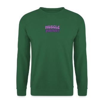 Muscle Mommy Comfort colours, Gym shirt gift - Unisex Pullover - Grün - Vorne