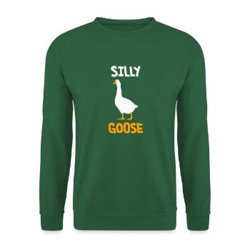 Silly Goose - Unisex Sweatshirt - green - Front