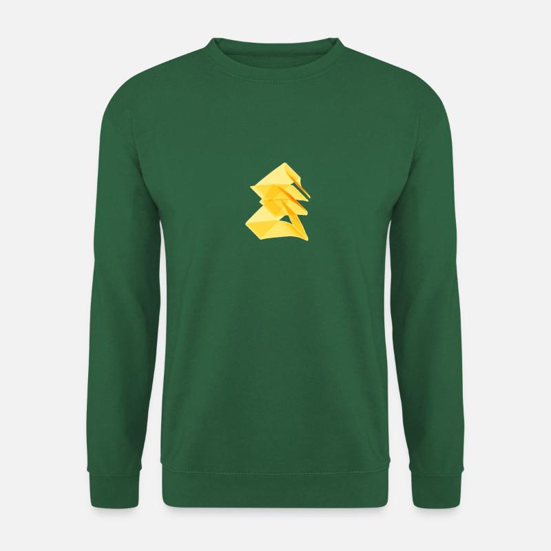 Abstrakte Kunst - Unisex Pullover - Grün