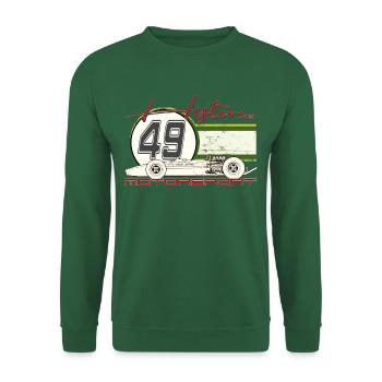 Sport automobile historique | Course - Sweat-shirt Unisexe - vert foncé - Devant