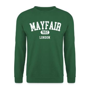 Mayfair London - Unisex Sweatshirt - green - Front