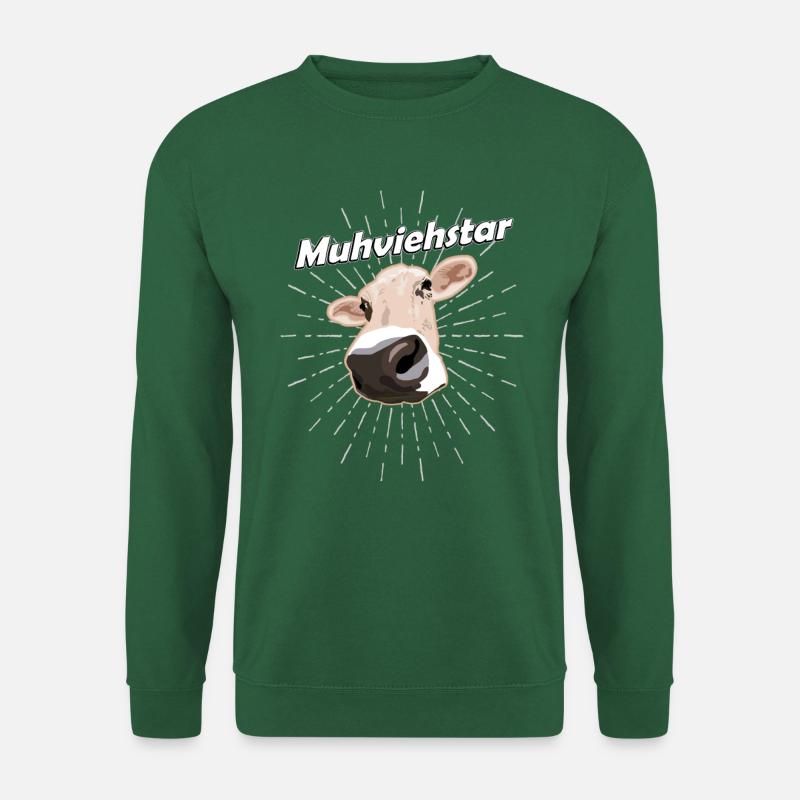 Muhviehstar Landwirt - Unisex Pullover - Grün